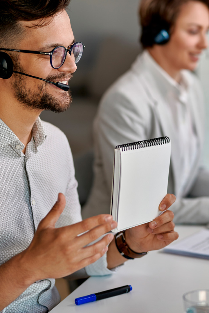 Banner de contacto móvil