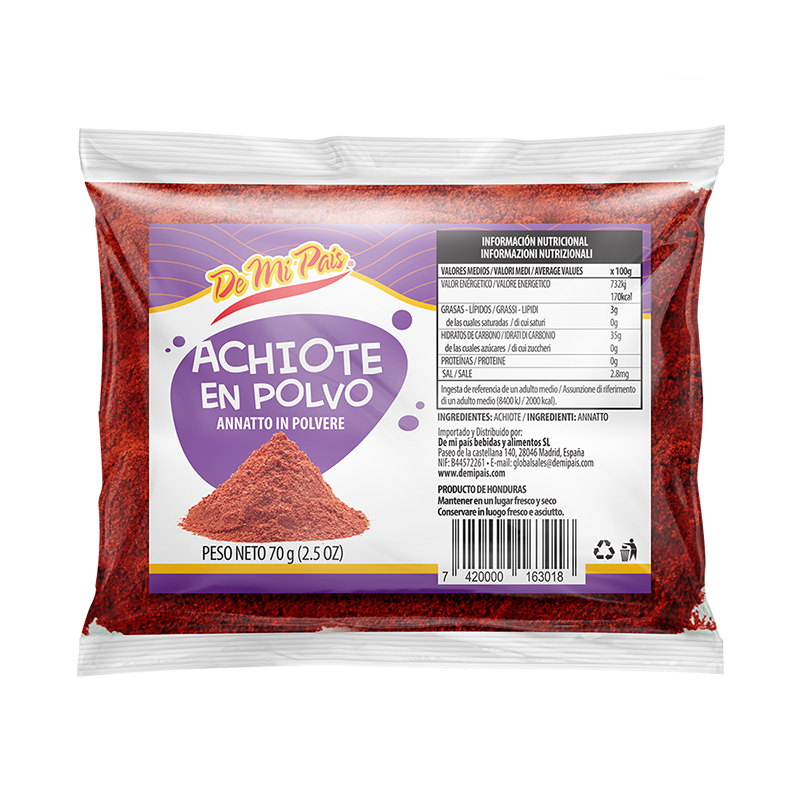 ACHIOTE EN POLVO DMP